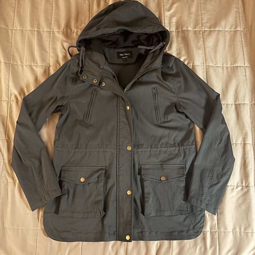 NWOT Eden Society Women's Utility Jacket in Gray